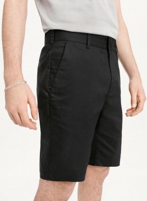 Black Men's DKNY Tech Shorts | Australia-D0829