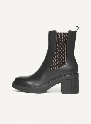 Black Women's DKNY Charlotte Chelsea Boots | Australia-D1408