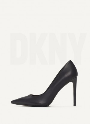 Black Women's DKNY Mabi High Pump Heels | Australia-D0906