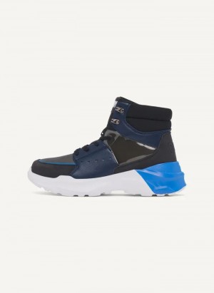 Blue Men's DKNY Liberty Sneakers | Australia-D0673