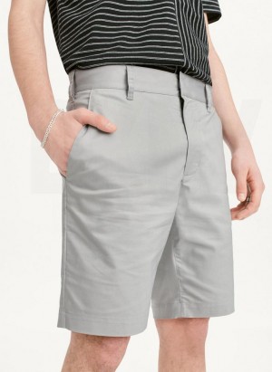 Grey Men's DKNY Tech Shorts | Australia-D0718