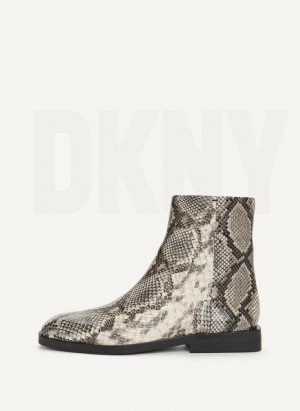 Grey Women's DKNY Chelsea Boots | Australia-D1674