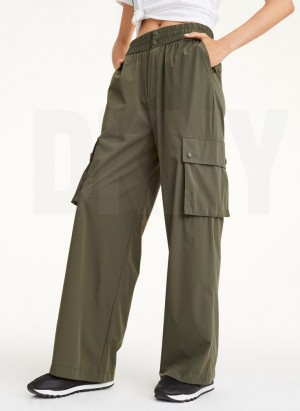 Olive Women's DKNY Cargo Trouser Jumpsuits | Australia-D0951