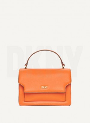 Orange Women's DKNY Millie Crossbody Bags | Australia-D1478