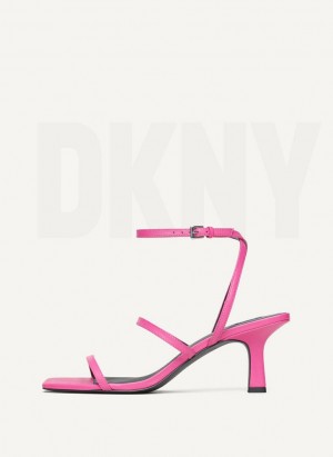 Pink Women's DKNY Christy Heels | Australia-D0256