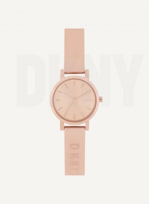 Rose Gold Women's DKNY Soho Watches | Australia-D0600