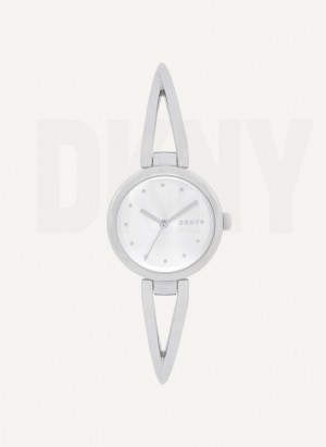 Silver Women's DKNY Crosswalk Watches | Australia-D0509
