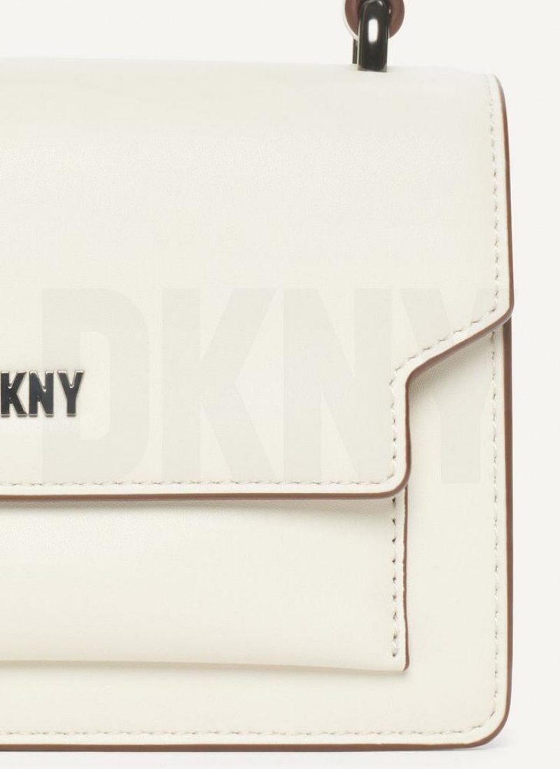 Beige Women's DKNY Millie Crossbody Bags | Australia-D1361