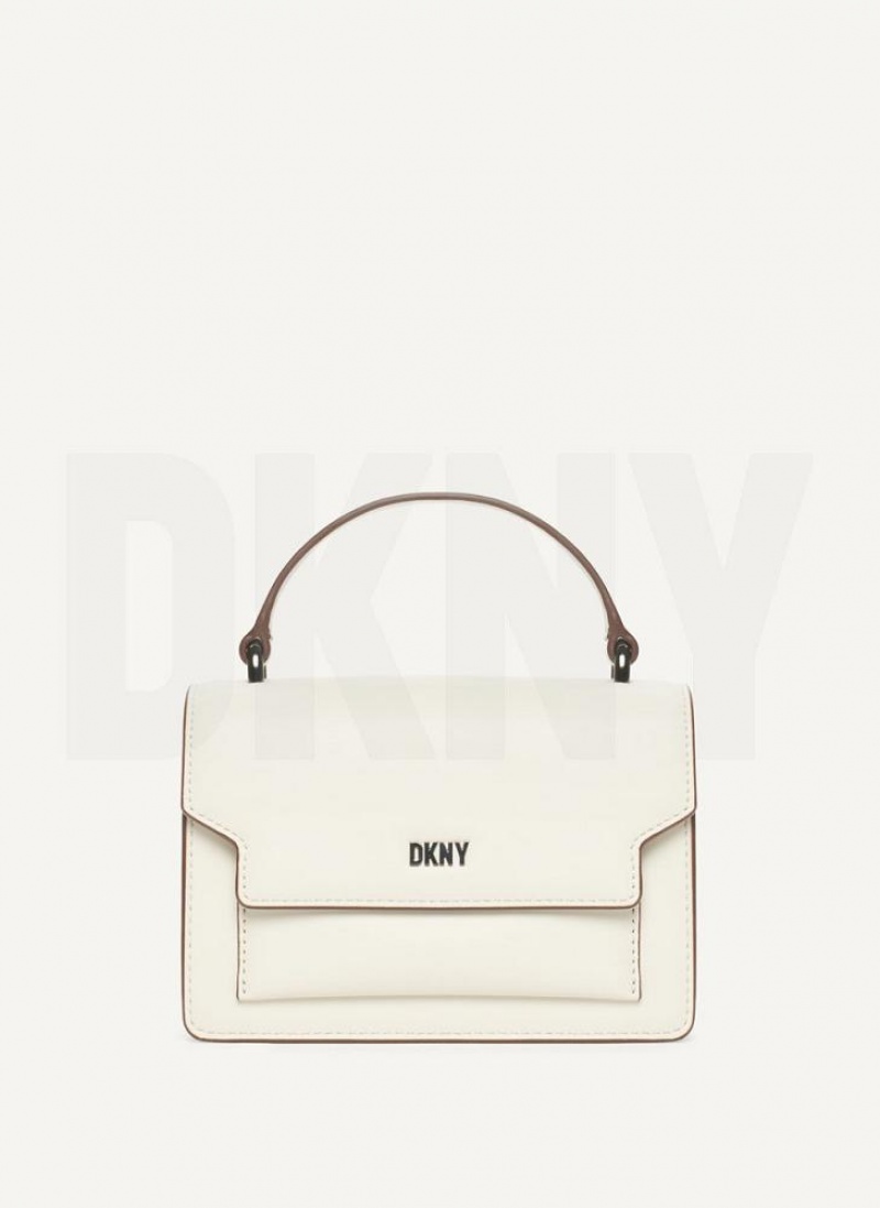 Beige Women\'s DKNY Millie Crossbody Bags | Australia-D1361