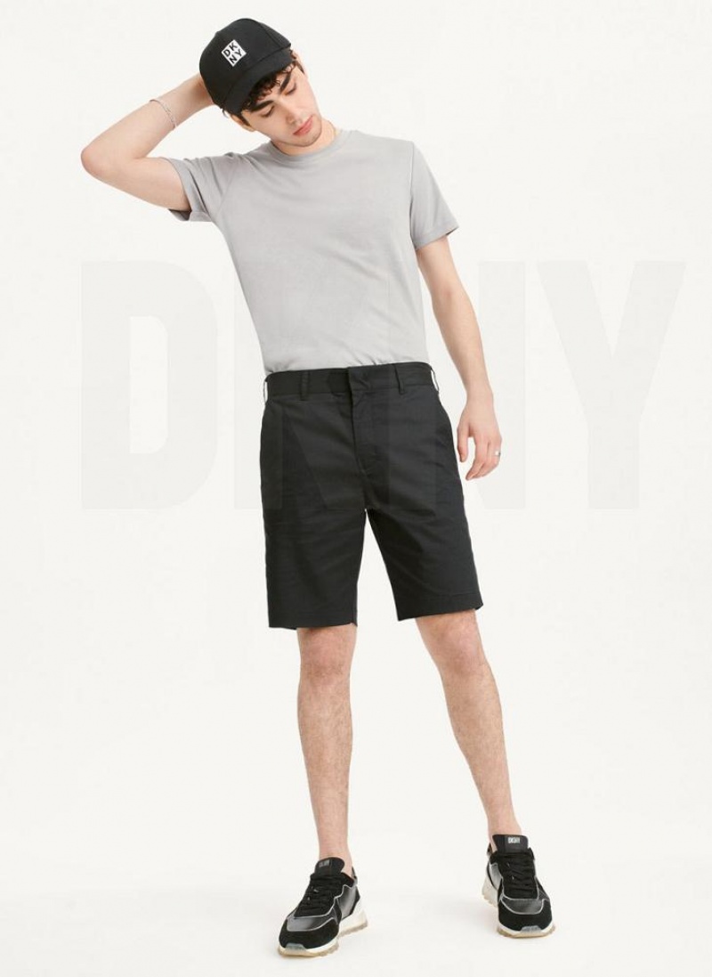 Black Men's DKNY Tech Shorts | Australia-D0829
