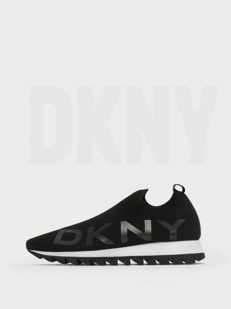 Black Women\'s DKNY Azer Slip On Sneakers | Australia-D0227