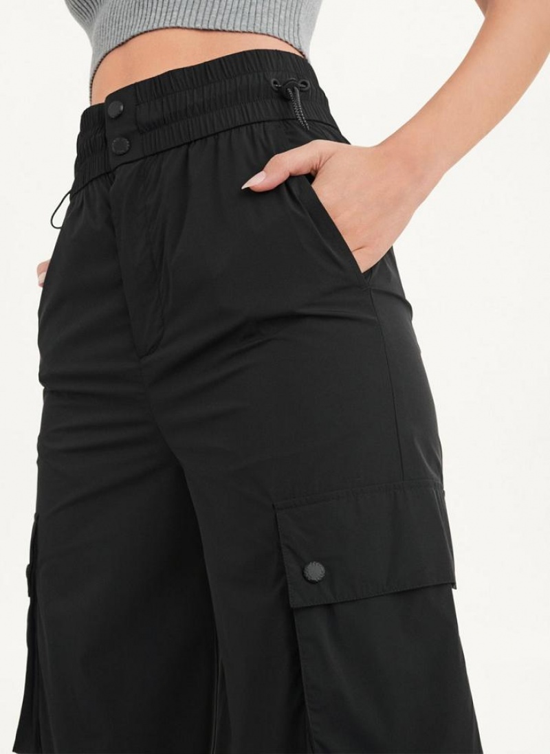 Black Women's DKNY Cargo Trouser Jumpsuits | Australia-D1808