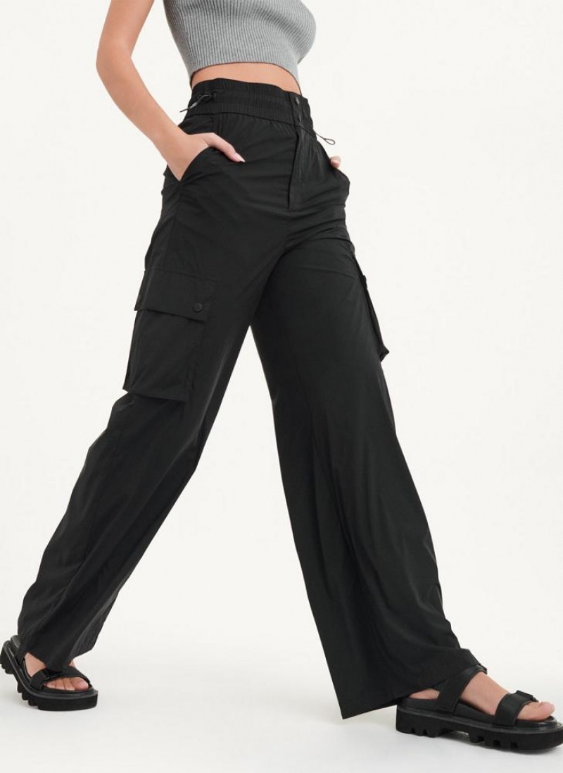 Black Women\'s DKNY Cargo Trouser Jumpsuits | Australia-D1808