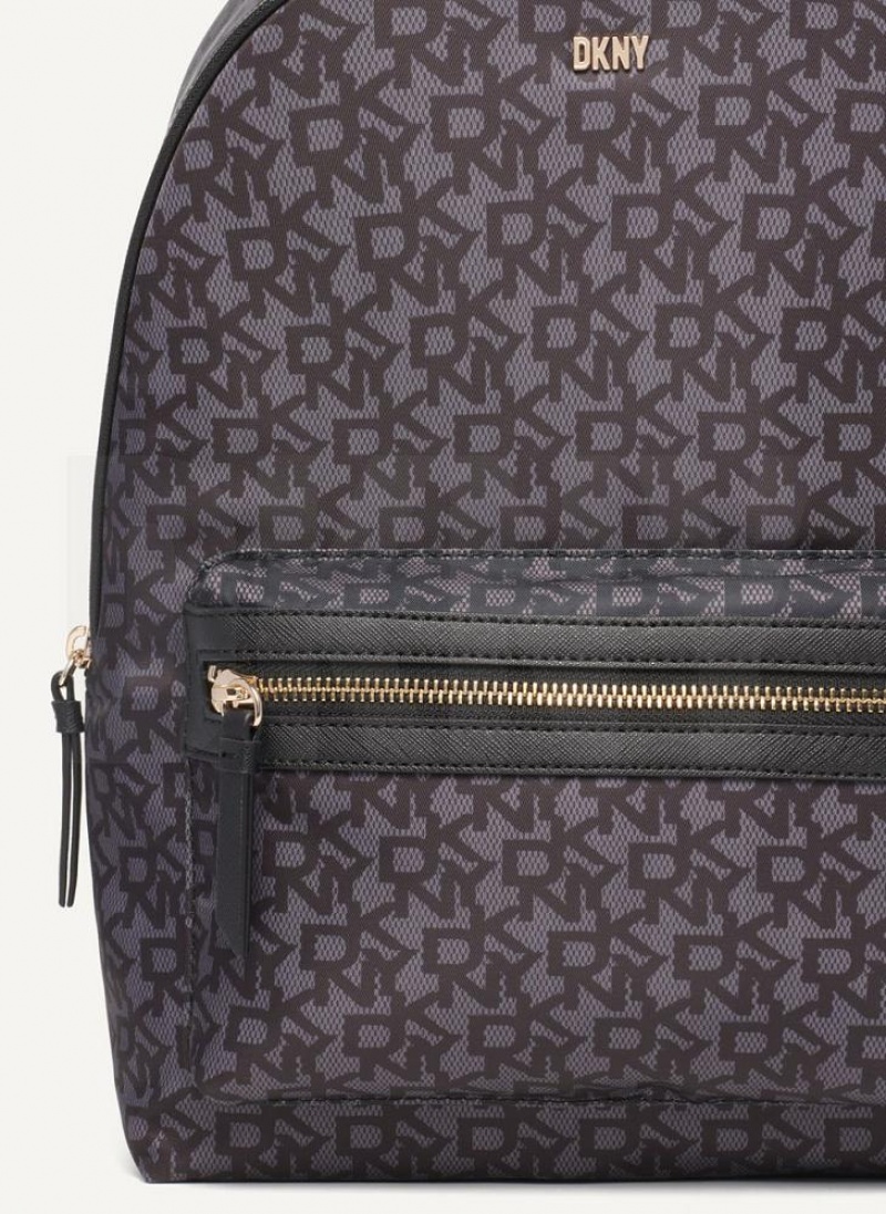Black Women's DKNY Casey Backpacks | Australia-D0609