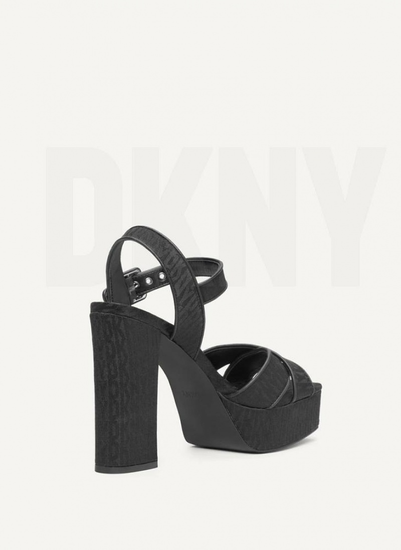 Black Women's DKNY Margot Heels | Australia-D1496