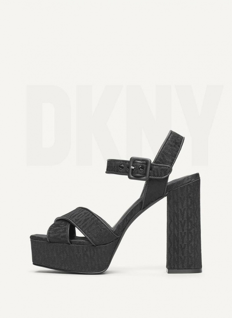 Black Women\'s DKNY Margot Heels | Australia-D1496