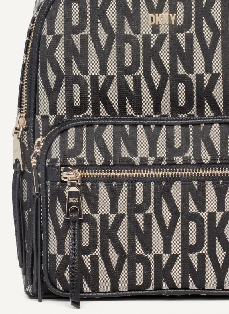 Black Women's DKNY Maxine Backpacks | Australia-D1197