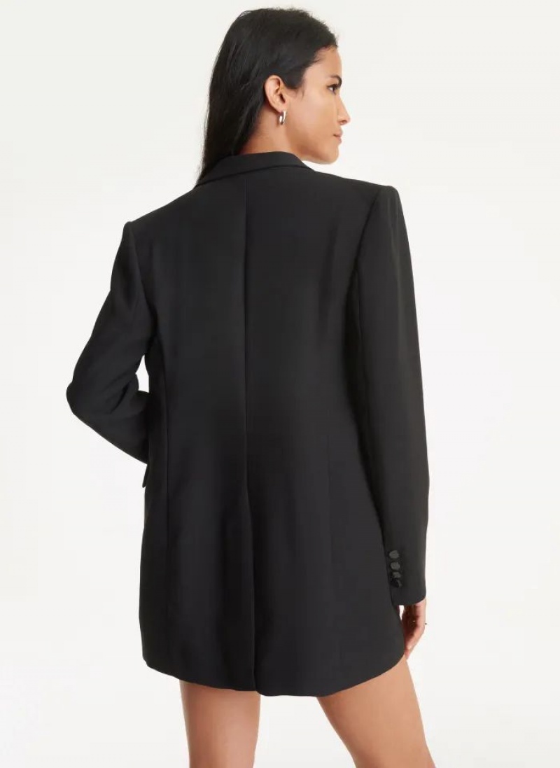 Black Women's DKNY Tailored Blazers | Australia-D0512