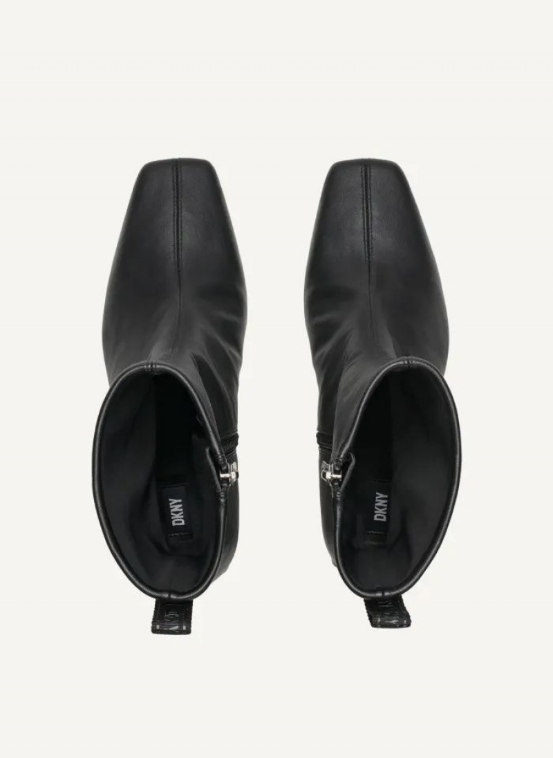 Black Women's DKNY Wren - New Heel Shape Boots | Australia-D0817