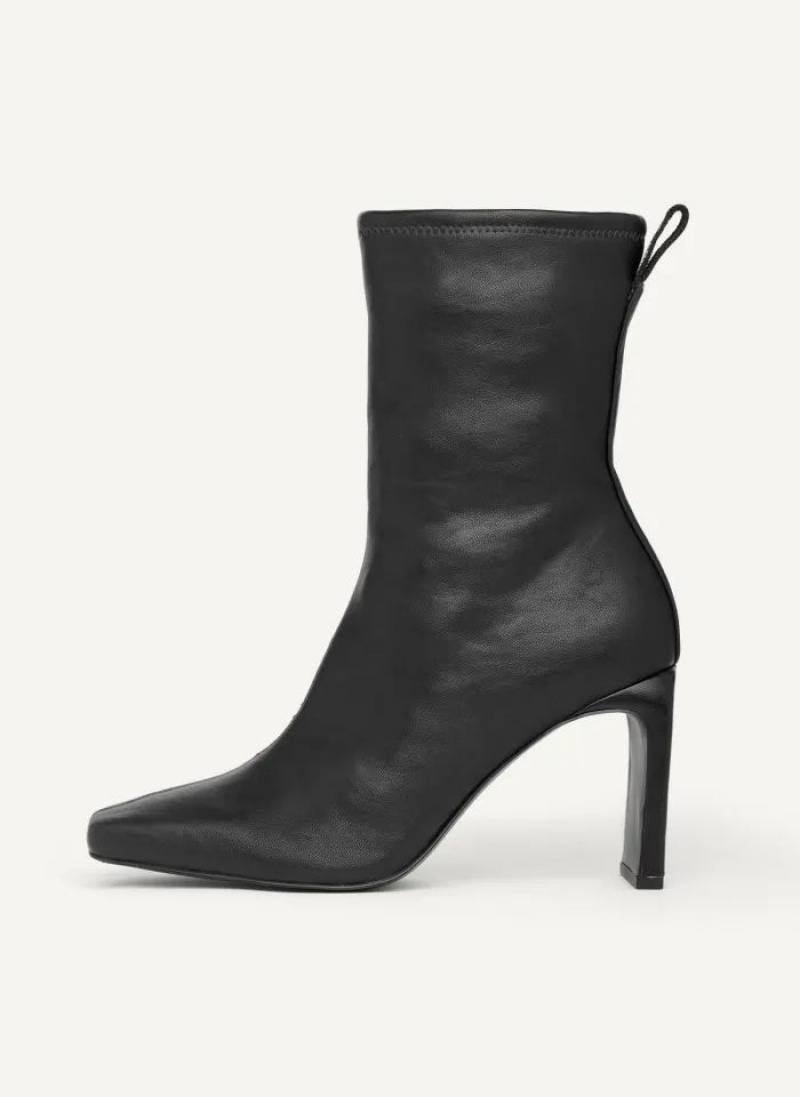 Black Women\'s DKNY Wren - New Heel Shape Boots | Australia-D0817