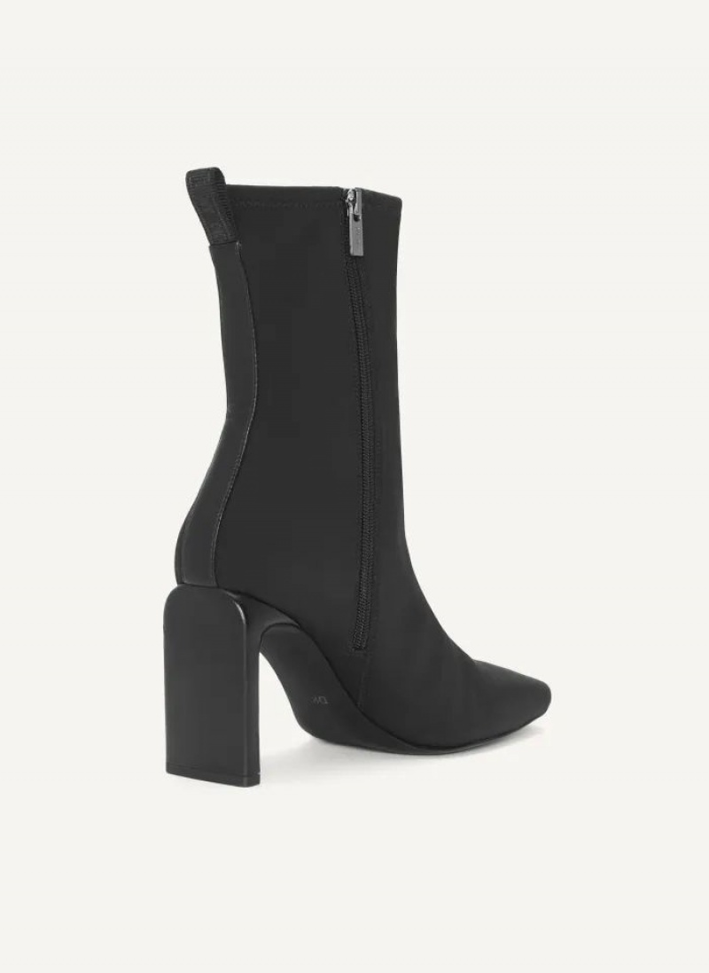 Black Women's DKNY Wren - New Heel Shape (Neoprene) Boots | Australia-D1562