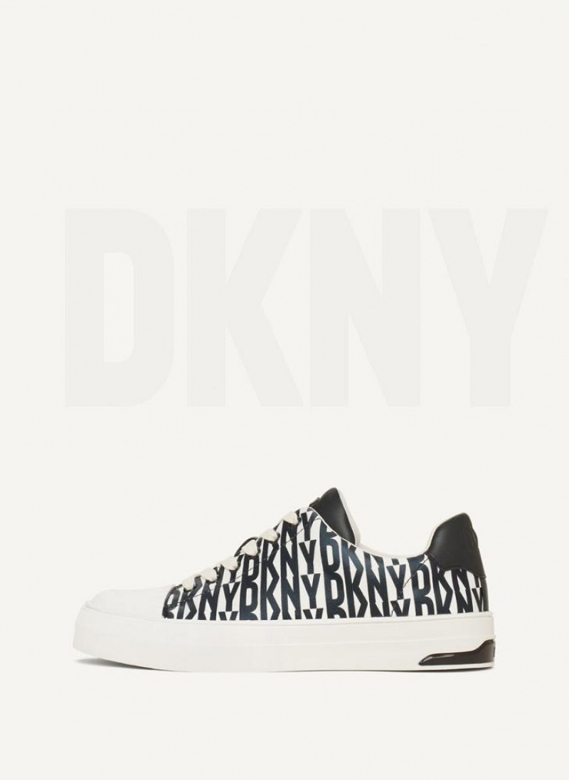 Black Women\'s DKNY York Lace Up Sneakers | Australia-D0765