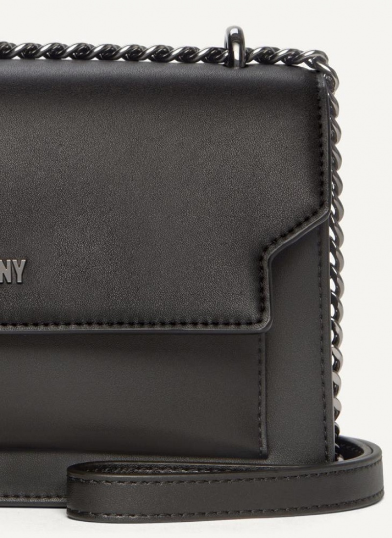 Black / Grey Women's DKNY Millie Shoulder Bags | Australia-D0749