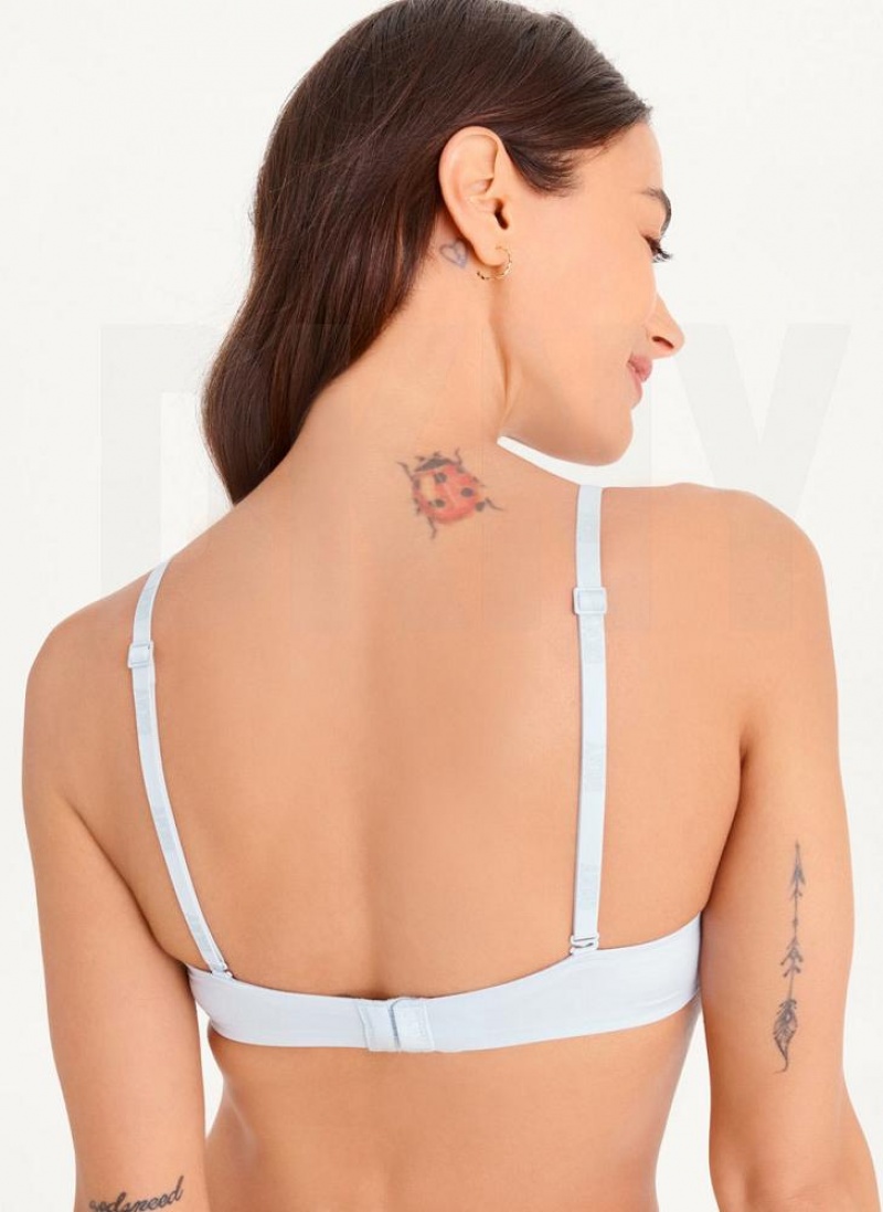 Blue Women's DKNY Litewear Wirefree Bras | Australia-D1341