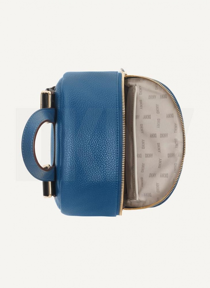 Blue Women's DKNY Maxine Backpacks | Australia-D0683