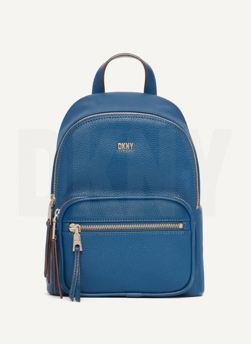 Blue Women\'s DKNY Maxine Backpacks | Australia-D0683