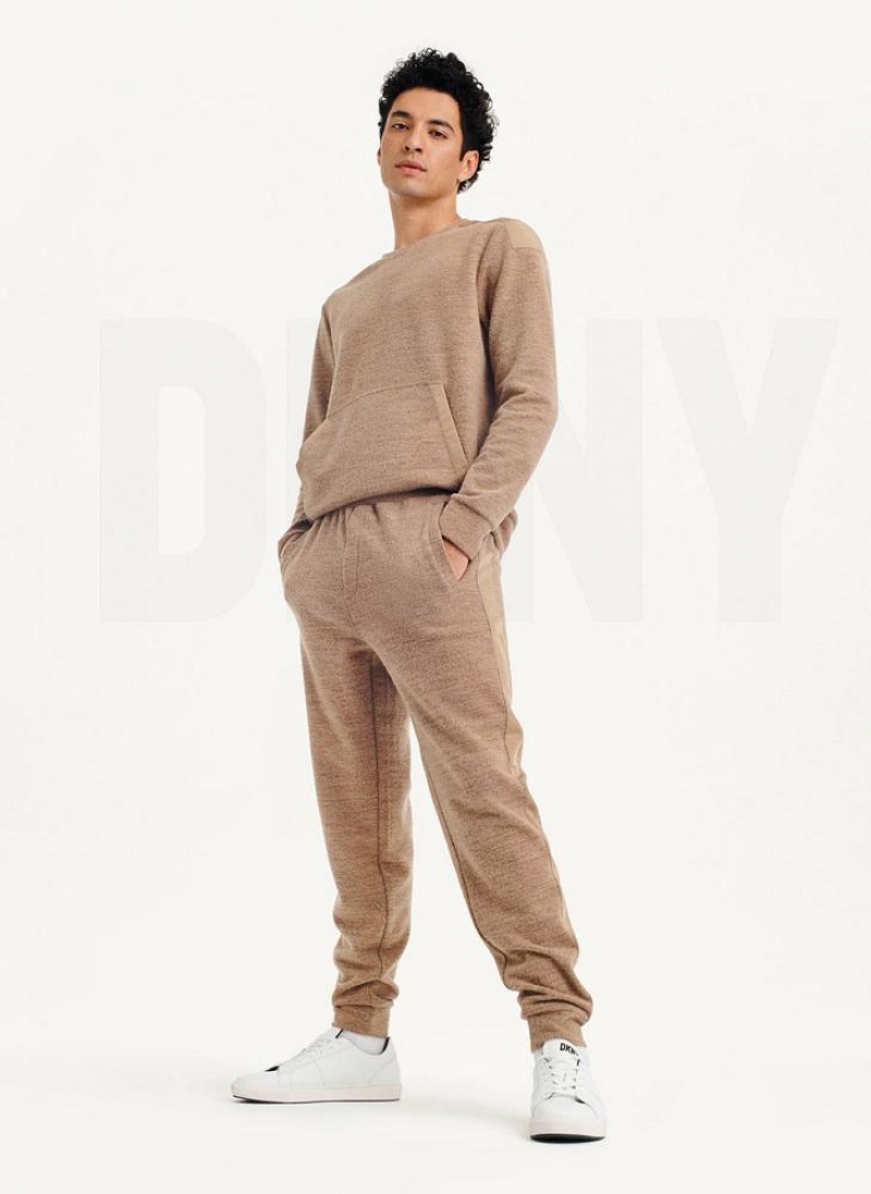 Brown Men's DKNY Lounge Pants | Australia-D0872