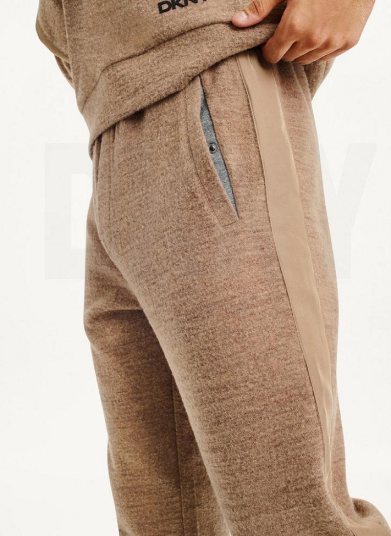 Brown Men's DKNY Lounge Pants | Australia-D0872