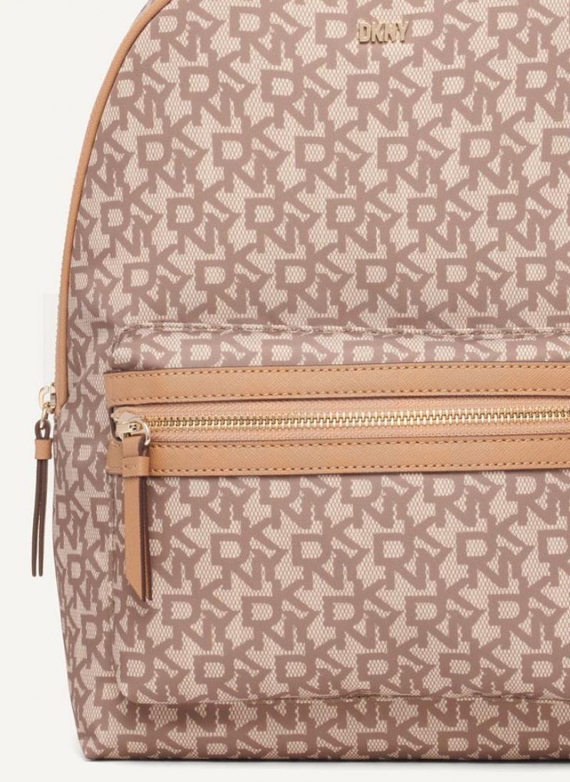 Brown Women's DKNY Casey Backpacks | Australia-D0396