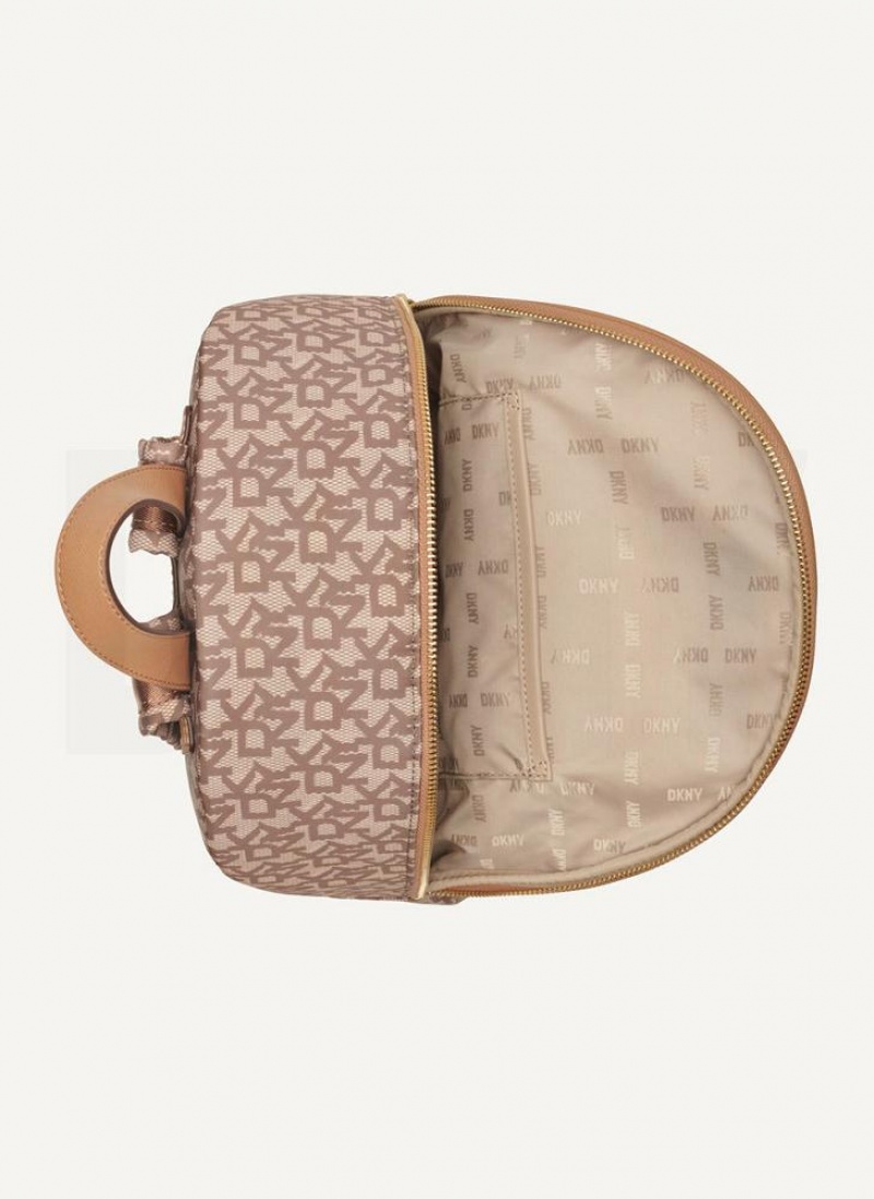 Brown Women's DKNY Casey Backpacks | Australia-D0396