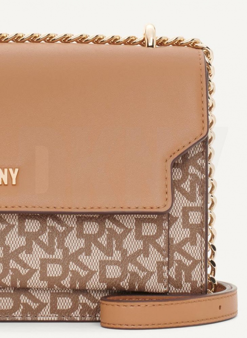Brown Women's DKNY Millie Shoulder Bags | Australia-D1727