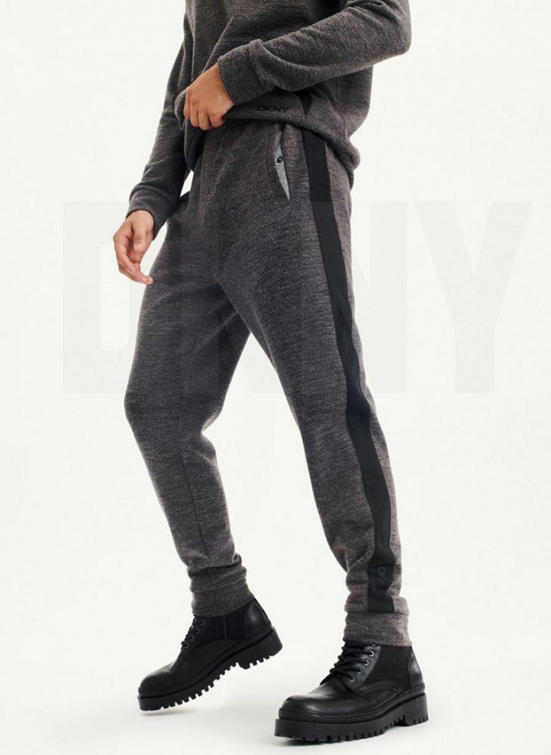 Dark Grey Men\'s DKNY Lounge Pants | Australia-D0578