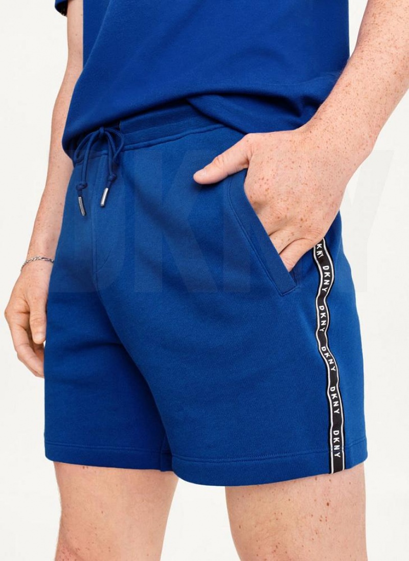 Deep Blue Men\'s DKNY Tenniss Shorts | Australia-D0566