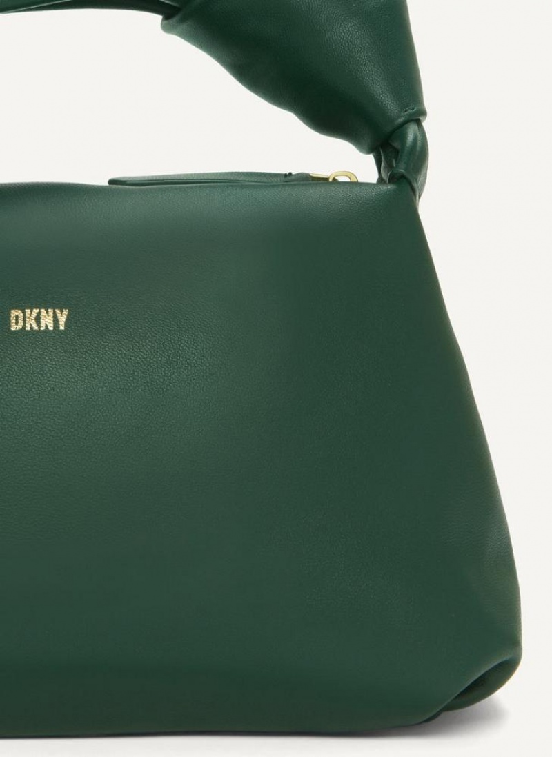 Green Women's DKNY Mini Modernist Knot Tote Bags | Australia-D1911