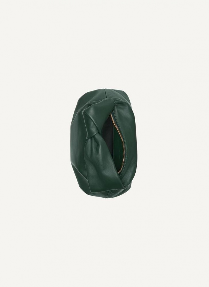 Green Women's DKNY Mini Modernist Knot Tote Bags | Australia-D1911