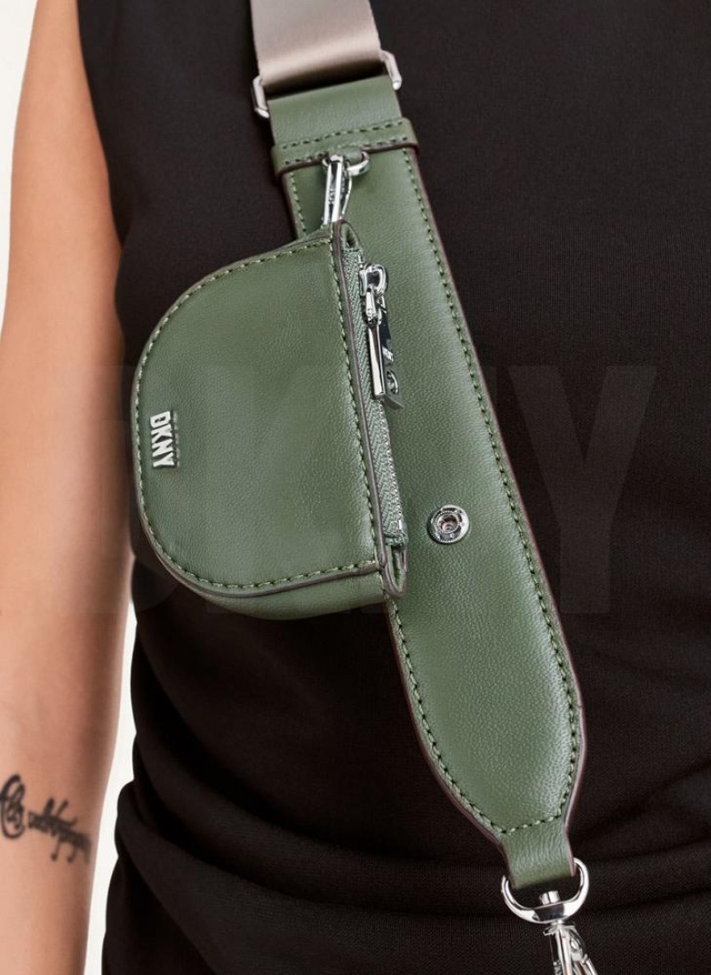 Green Women's DKNY Orion Crossbody Bags | Australia-D1467