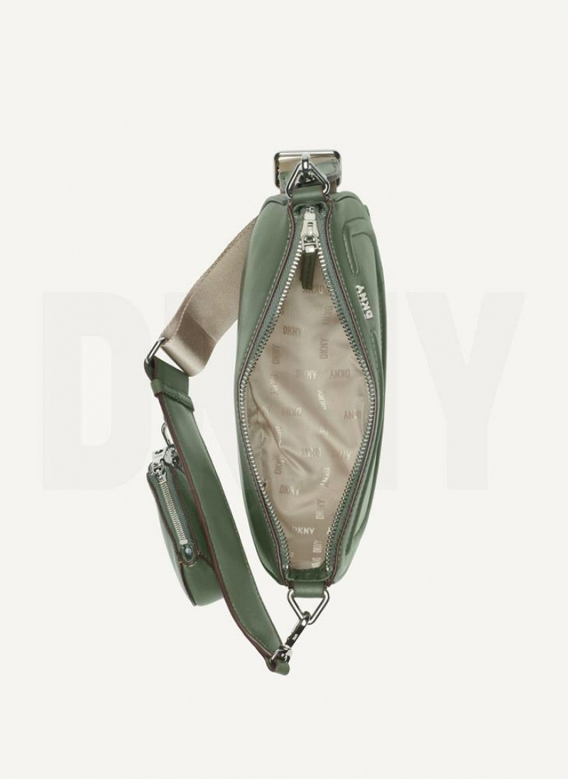 Green Women's DKNY Orion Crossbody Bags | Australia-D1467