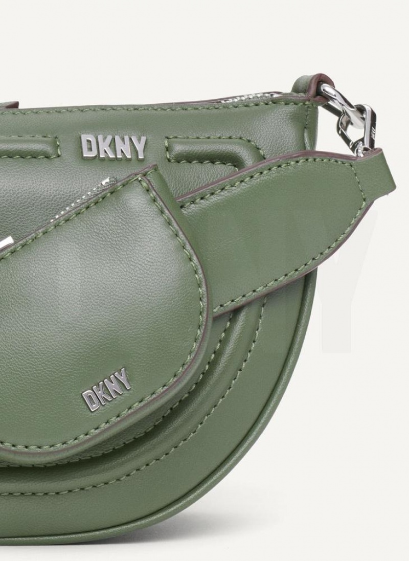 Green Women's DKNY Orion Crossbody Bags | Australia-D1467