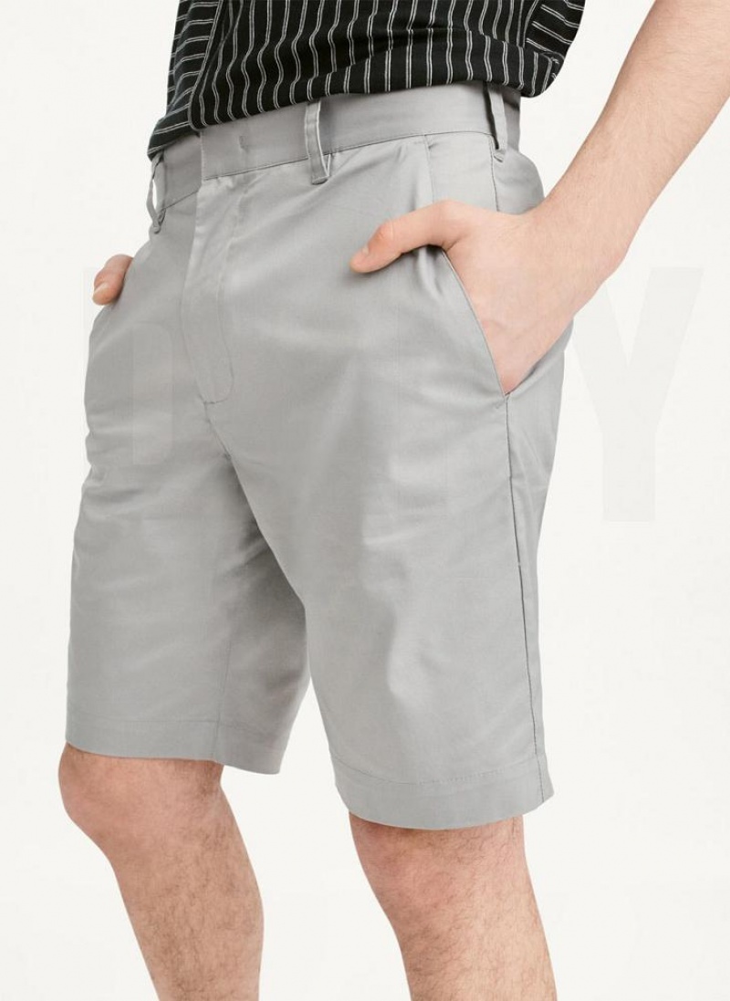 Grey Men's DKNY Tech Shorts | Australia-D0718