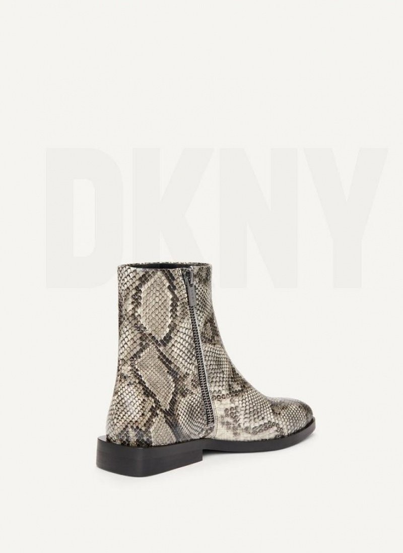 Grey Women's DKNY Chelsea Boots | Australia-D1674