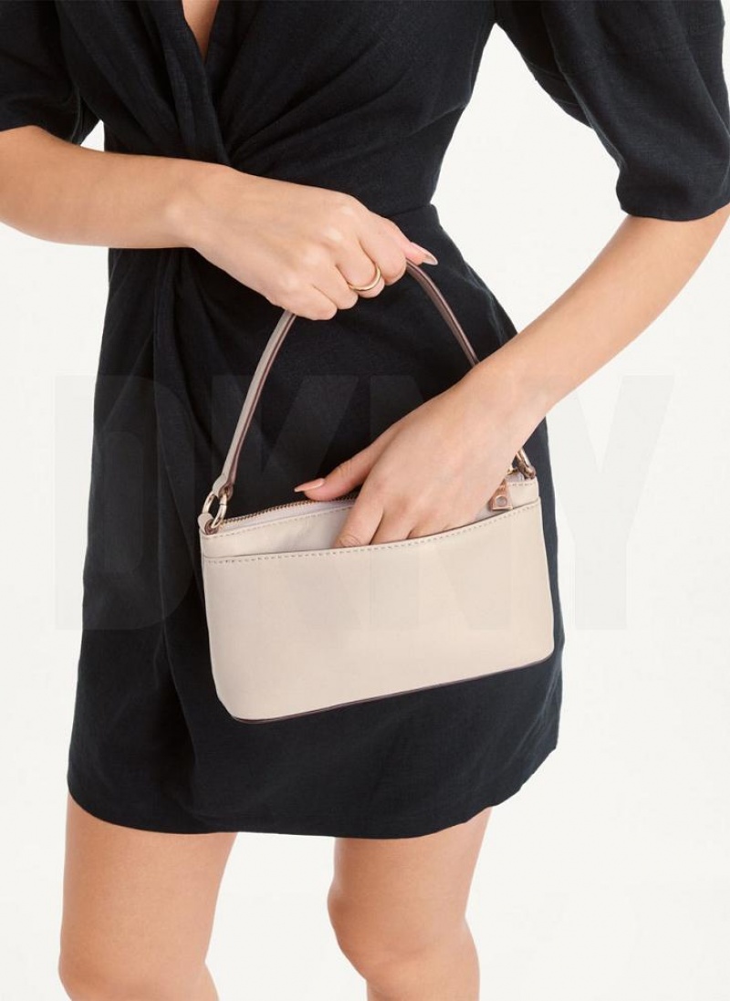 Grey Women's DKNY Elsa Demi Crossbody Bags | Australia-D0632