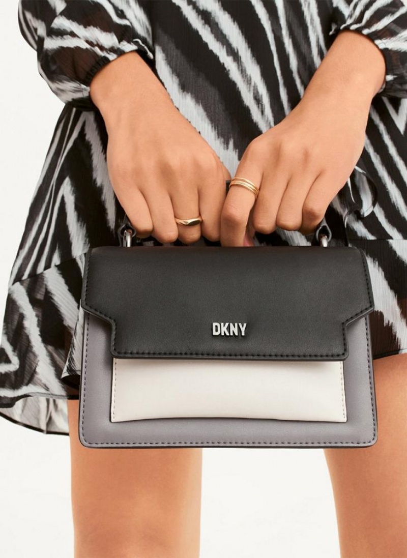 Grey Women's DKNY Millie Crossbody Bags | Australia-D1795