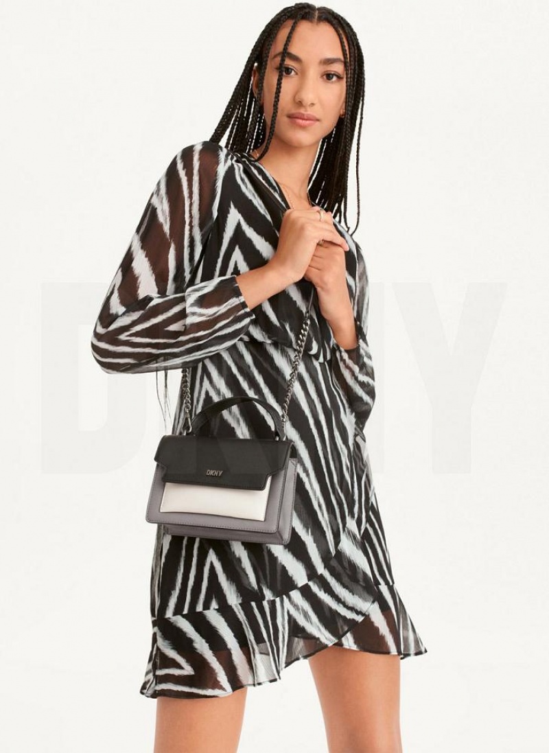 Grey Women's DKNY Millie Crossbody Bags | Australia-D1795
