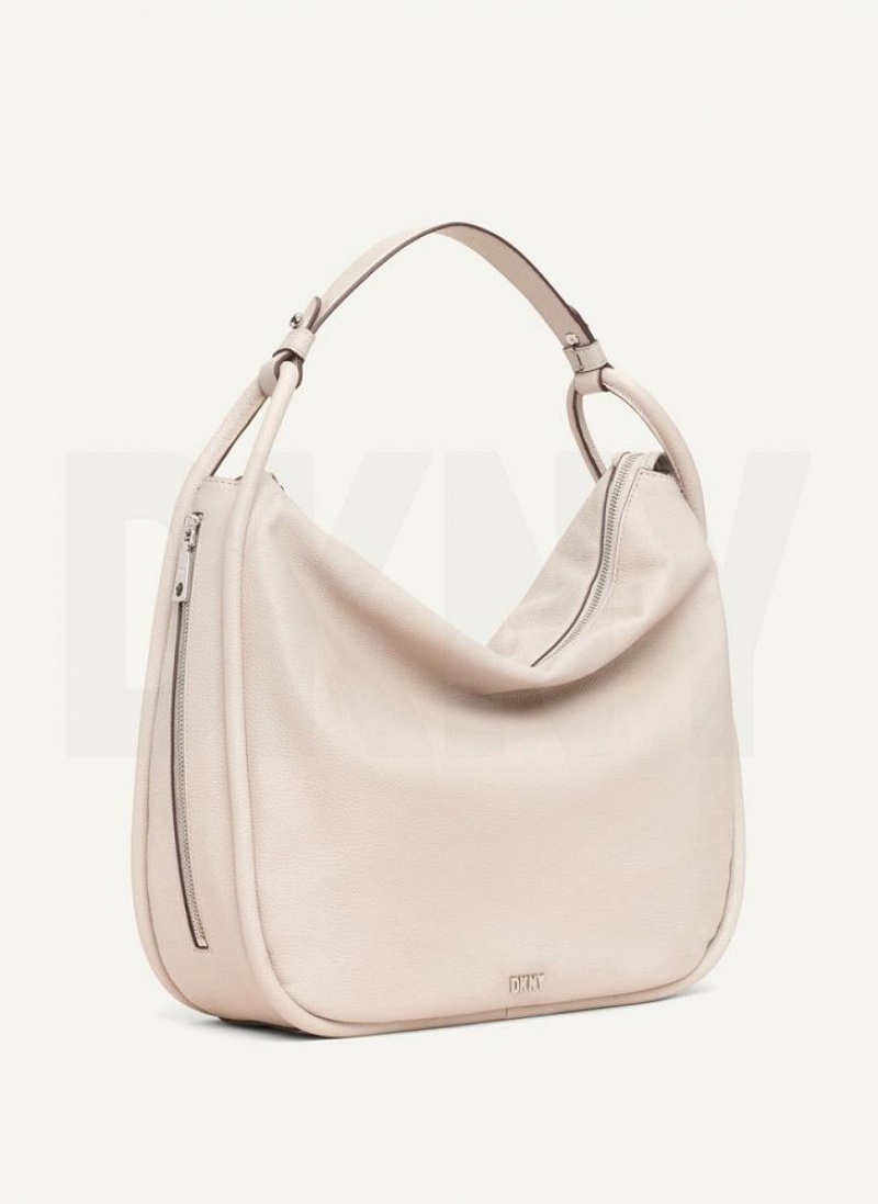 Grey Women\'s DKNY Phoebe Hobo Tote Bags | Australia-D0920