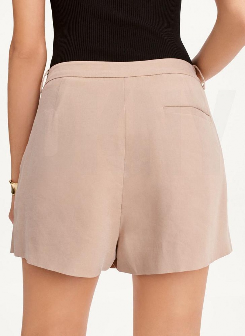 Khaki Women's DKNY Skort Skirts | Australia-D1293