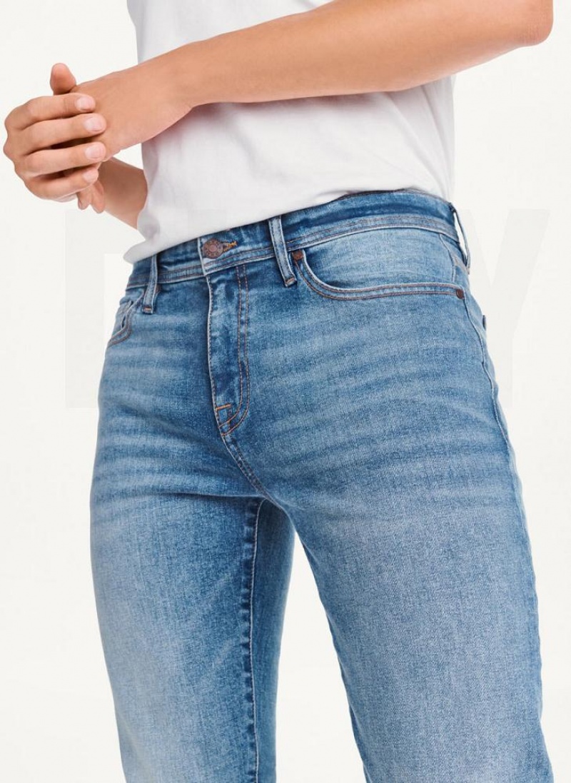 Light Wash Men's DKNY Skinny Light Wash Denim Jeans | Australia-D0839